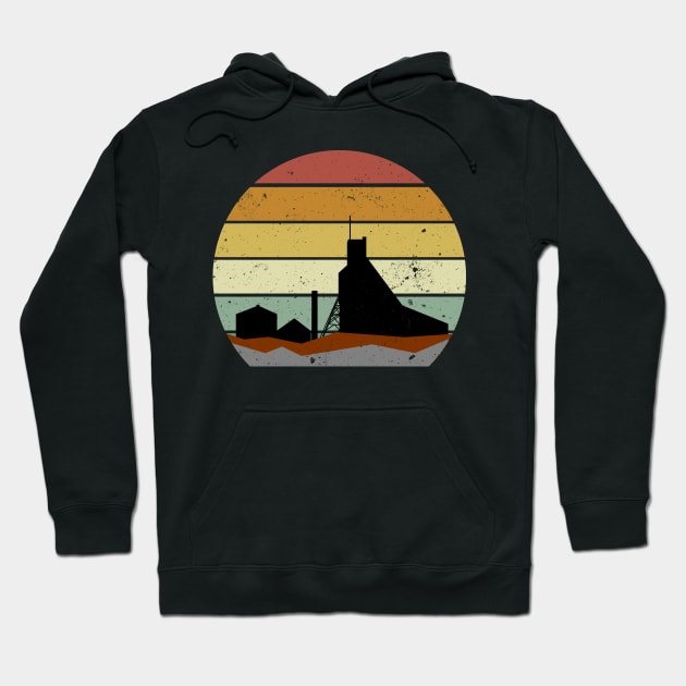 Mine Shaft Sunset Hoodie by Bruce Brotherton